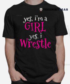 Wrestler Girl Wrestling Shirt