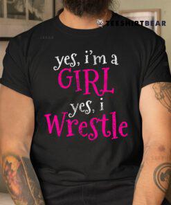 Wrestler Girl Wrestling Shirt