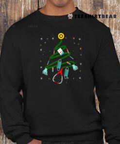 Xmas Lpn Stethoscope Rn Nursing Christmas Tree Nurse Shirt