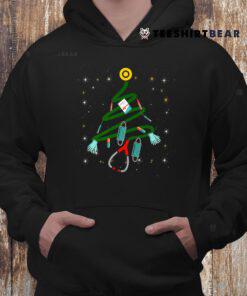 Xmas Lpn Stethoscope Rn Nursing Christmas Tree Nurse Shirt