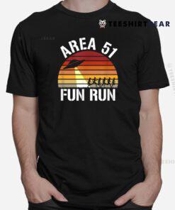Area 51 Fun Run Shirt I Aliens Ufo Roswell Alien Shirt