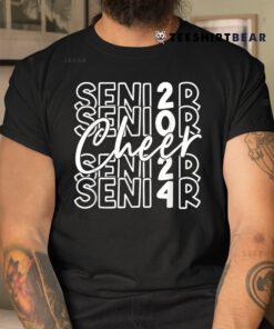 Class Of 2024 Senior Cheer Cheerleader Cheerleading Shirt