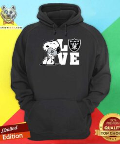 Snoopy Love Las Vegas Raiders hoodie