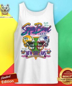 Dueling Super Bowl XXXI New Orleans Battle in the Bayon tank-top
