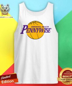 Los Angeles Lakers Logo Hermosa Beach Pennywise tank-top