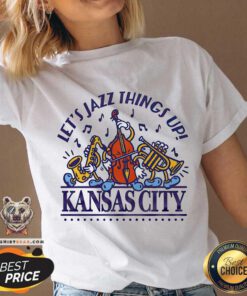 Kansas City Let's Jazz Things Up v-neck