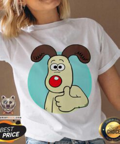 Gromit Dog Nose Day v-neck