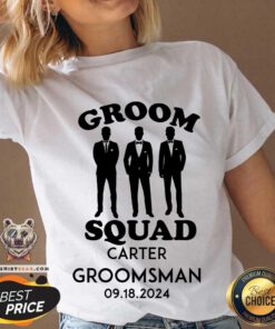 Groom Squad Carter Groomsman v-neck