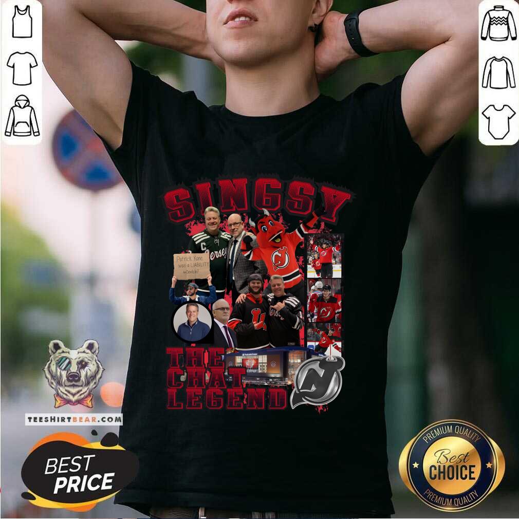 Mike Grinnell Singsy The Chat Legend T-shirt