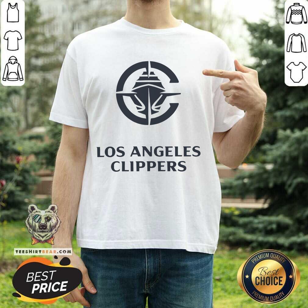 LAC Los Angeles Clippers Stacked Logo T-shirt