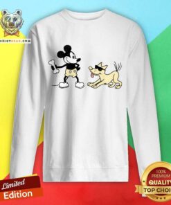 Mickey Willie You're Fetching sweatshirt
