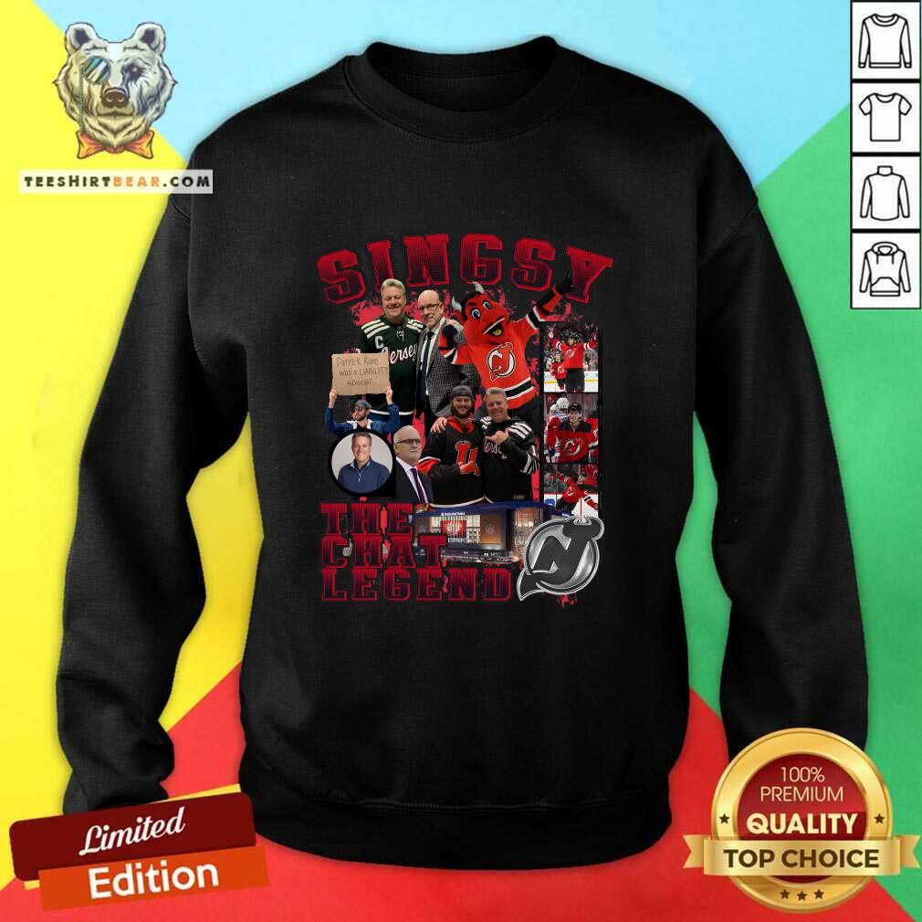 Mike Grinnell Singsy The Chat Legend sweatshirt