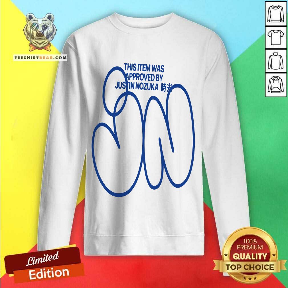 Justin Nozuka Bubble sweatshirt