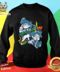 The Yetee Merch 7th Beat sweatshirt