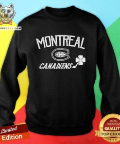 Montreal Canadiens St Patrick's Day Richmond Clover sweatshirt