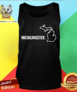 Michigangster Michigan Map tank-top