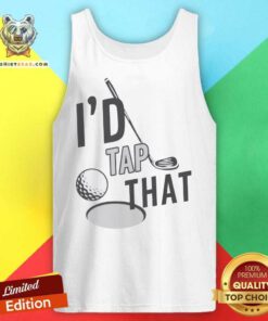 I'd Tap That Golf tank-top