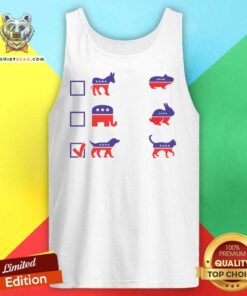 I Vote for Dog tank-top