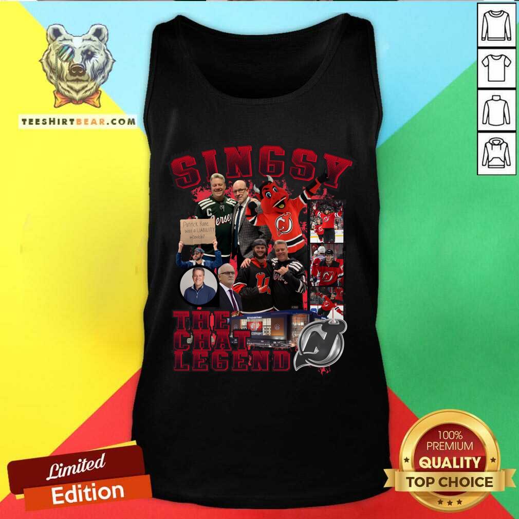 Mike Grinnell Singsy The Chat Legend tank-top