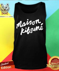 Maison Kitsune tank-top