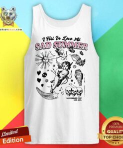 I Fell In Love At Sad Summer Festival Cupid tank-top