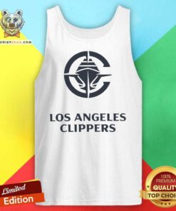 LAC Los Angeles Clippers Stacked Logo tank-top