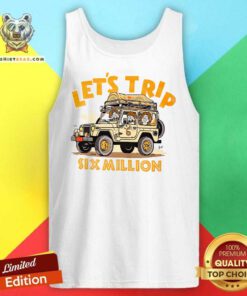 Let's Trip Six Million Safari Jeep tank-top