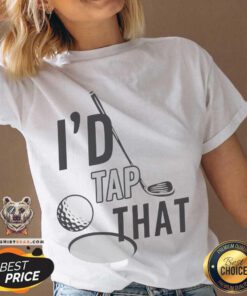 I'd Tap That Golf v-neck