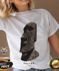 Isla de Pascua Moai Poatan v-neck