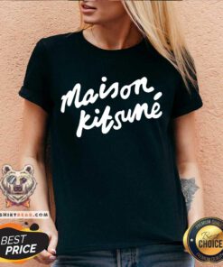 Maison Kitsune v-neck