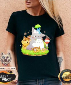 My Neighbor Totoro and Friends v-neck