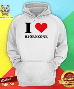 I Love Björnzone hoodie