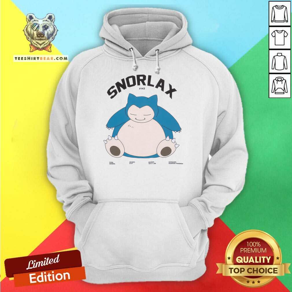 Pokemon Snorlax #143 hoodie