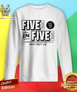 MBB ACC Five In Five NC State Wolfpack sweatshirt