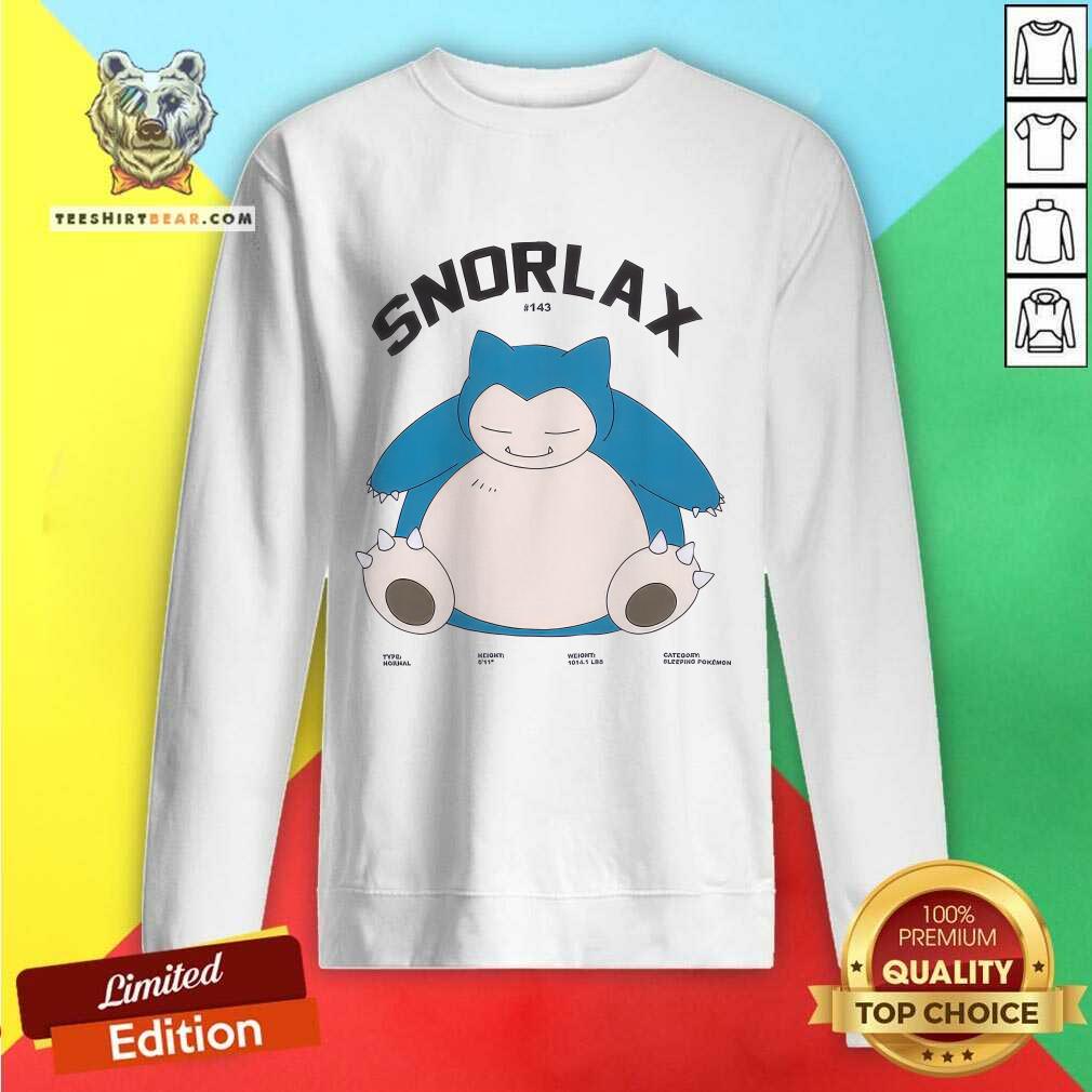 Pokemon Snorlax #143 sweatshirt