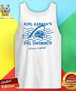 King Hannah Big Swimmer Shark tank-top