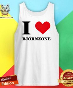 I Love Björnzone tank-top