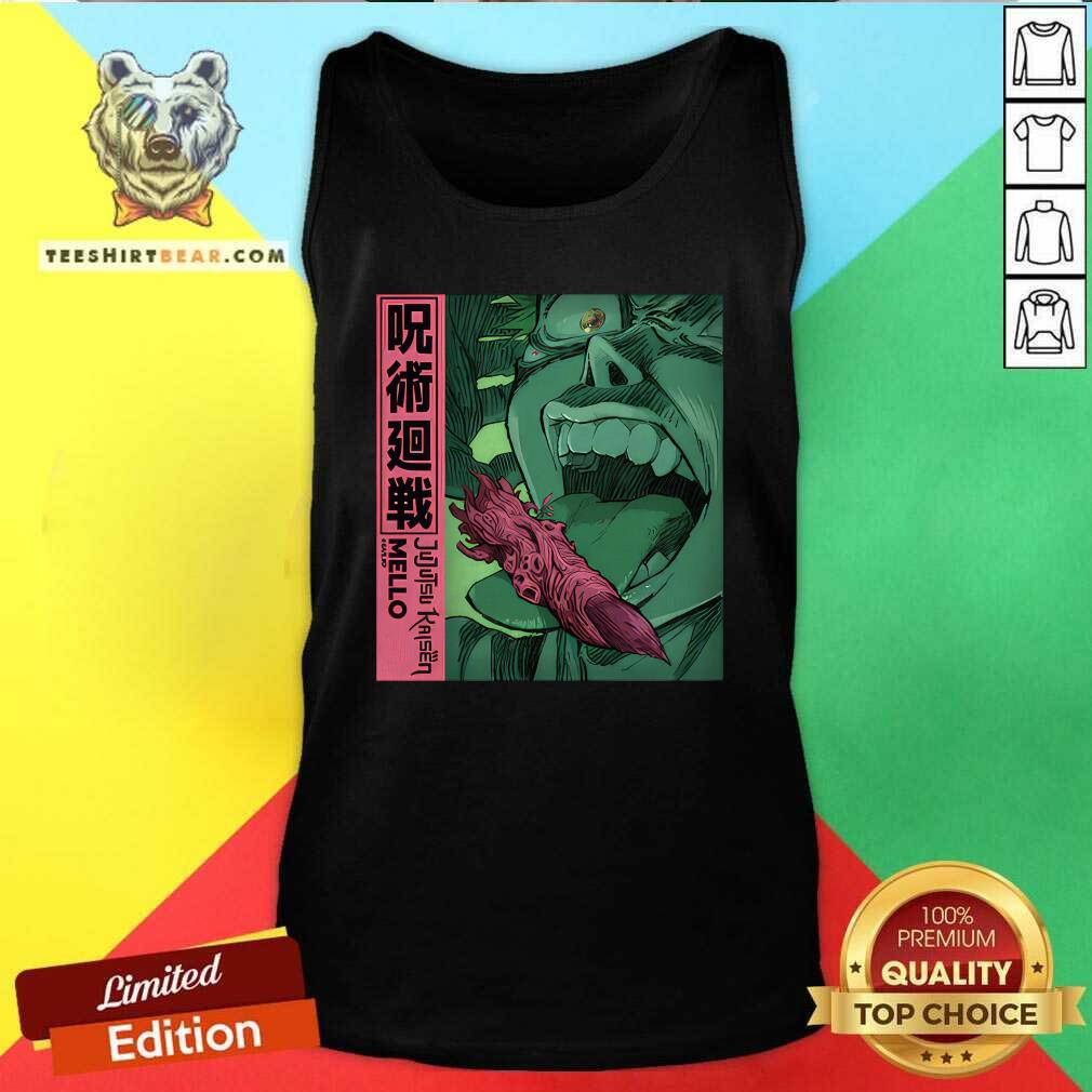 Marshmello X Jujutsu Kaisen Finger tank-top