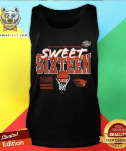 Oregon State Beavers 2024 NCAA Women's Basketball Tournament March Madness Sweet 16 Fast Break tank-top