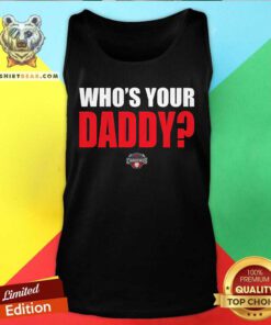 Hickory Crawdads 2024 Who's Your Daddy tank-top