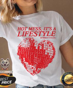 Hot Mess It's A Lifestyle Hot Mess With Alix Earle v-neck