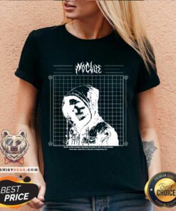 I Am Noclue Skull Dread v-neck
