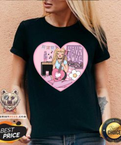 Lavalove Lovesick v-neck