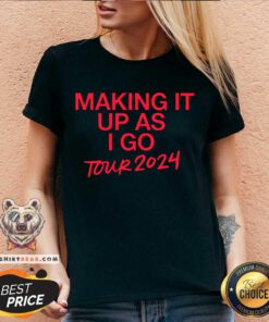 Making It Up As I Go Tour 2024 v-neck