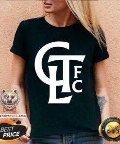 Charlotte FC Fanatics Branded Blue Alternate Logo v-neck