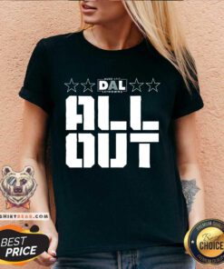 Dallas All Out Duds And Dal Letdowns v-neck