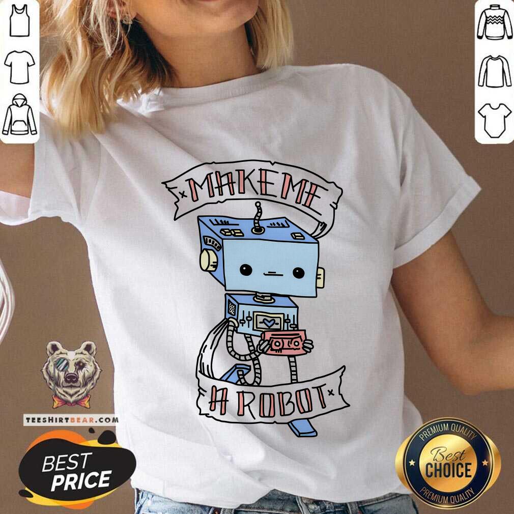 Make A Robot v-neck