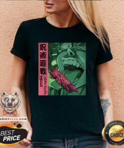 Marshmello X Jujutsu Kaisen Finger v-neck