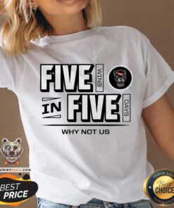 MBB ACC Five In Five NC State Wolfpack v-neck