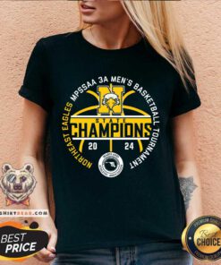Northeast Eagles MPSSAA 3A Men's Basketball Tournament State Champion Maryland Athletics Association v-neck